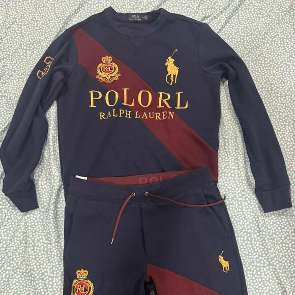 Ralph Lauren Sweat shirt and Sweat Pants Set - Picture 1 of 9